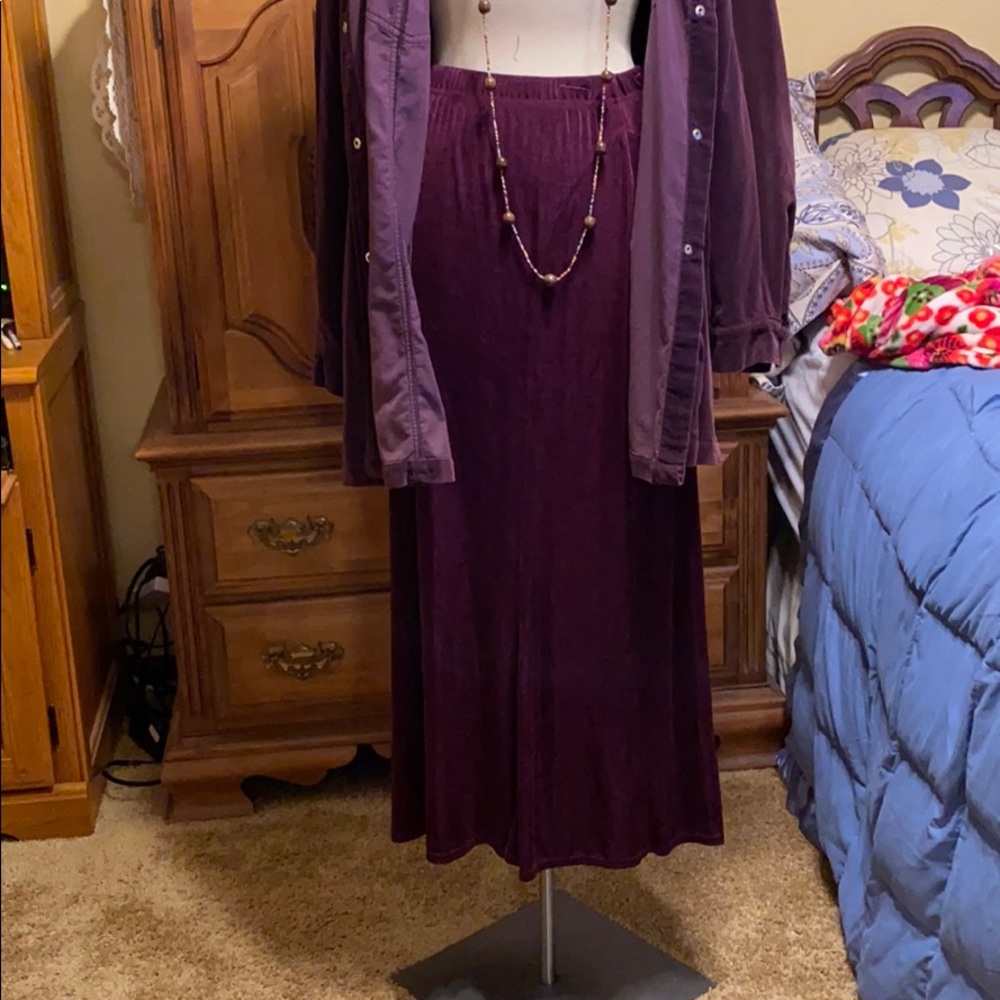 NWT Purple Vicki Vi Skirt